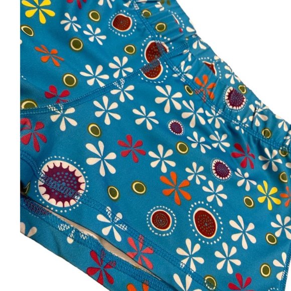 ONE TOOTH 🇨🇦 Swim Shorts Size Medium Fun Pattern Floral - Picture 6 of 15